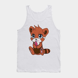 Red panda Tank Top